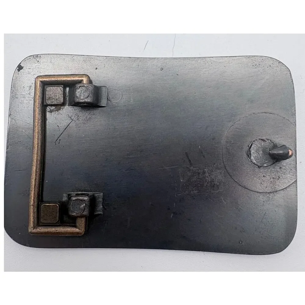 Lovely Floral Copper Finished  Belt Buckle